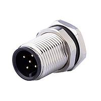 Same Sky (formerly CUI Devices) CDM1218-03A-MT-F12-67 ຕົວຕິດພາແນວກະແຜນ M12 ຊາຍ, ປະເພດບົດບາດ, ດ້ານໜ້າຕິດຢ່າງໄວ M12*1.0?ACode 3PIN, ນຸ່ມທອງສົ່ງສະຫຼອງ