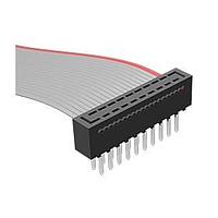 Samtec HCMD-04-D-12.00-01 ອິດຊີ ອິດຊີ ຊໍເກດ ແລະ ການປະກອບສາຍສະເພາະ Terminal, 0.100" Pitch