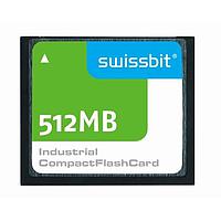 Swissbit SFCF0512H1AF1TO-C-MS-517-STD ບັດຄອມແພັກແຟລັດ 512MB Compact Flash SLC C-500 C-TEMP