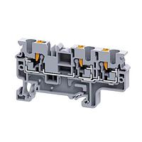 Altech CP4/3/O ບລັອກຂໍ້ສະເໜີການເຊື່ອມຕໍ່ຫຼາຍຈຸດ DIN Term Blk Push-In 3 Conn