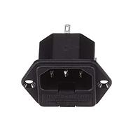 Bulgin PF0002/28 ການຕິດຕັ້ງຂອງປາກເຂົ້າ IEC ທີ່ມີຟິວດ