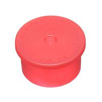 Essentra Components D15/16A ອຸປະກອນເສີມ FLANGED CAP - CONNECTOR:LDPE ແດງ