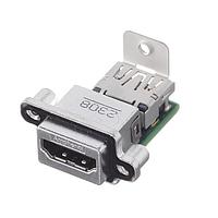 Amphenol Commercial Products MHDRA311301 ອາເດັດເຕີ RUGGED HDMI