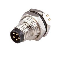 Same Sky (formerly CUI Devices) CDM806-06A-MP-F011-67 ຕົວຕິດກັບແຜ່ນ 6 ໝຸດຕົວຕິດກັບ Pc ດ້ານໜ້າ M11 x 1.0 ACoding ກະກອນທອງສົດ IP67