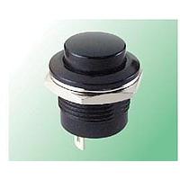 Shin Chin R13-507A-05-BB ສະຫຼຸບສະຫຼຸບມາດຕະຖານ SPST OFF-(ON) ສີດຳ