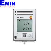 TESTO 160 IAQ ຕົວບັນທຶກຂໍ້ມູນ WiFi ທີ່ມີຈໍສະແດງຜົນແລະເຊັນເຊີປະສົມປະສານສໍາລັບອຸນຫະພູມ, ຄວາມຊຸ່ມຊື່ນ, CO2 ແລະຄວາມກົດດັນຂອງບັນຍາກາດ