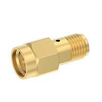 Radiall R126704000 ຕົວແປງ RF - ໃນຊຸດ SMA Adapter M/F ຮຸ່ນ Beryllium Copper ກະທົບດ້ວຍທາງທອງ, ຊີ້ນທອງດ້ານລຸ່ມ