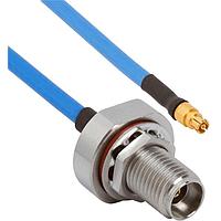 Amphenol SV Microwave FSSMPM-085-FB292-060 ສາຍສະບັບ RF SMPM ຕົວຜູ້ຍິ່ງຕົວຜູ້ຍິ່ງ F 2.92mm BKHD F 6" ສາຍ