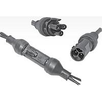 Anderson Power Products SK1-016M03PB01-S41 ຊຸດຕໍ່ຕ່າງ 3P MINI SPECK PAK AC INLINE RCPT KIT