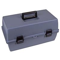 Flambeau 18090-2 ກ່ອງອຸປະກອນພ້ອມຖາວະຄັນທິລິເວີ ກ່ອງສອງຖາວະ ກ່ອງແບ່ງເປັນ 8 ຫ່ອງ 17 1/2" x 10 1/4" x 8 1/2" (44.45 x 26.04 x 21.59 cm)