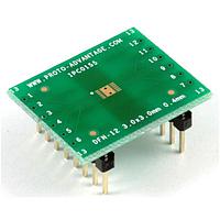 Chip Quik IPC0155 ອະເດັດເຕີແລະອະເດັດເຕີ DFN-12 ເປັນ DIP-16 SMT Adapter