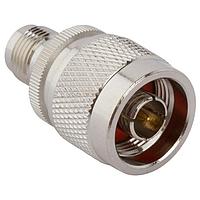 Amphenol RF 242130RP ຕົວແປ RF - ລະຫວ່າງຊຸດ N PLUG ໄປ TNC JACK ກັບຄືນຂະໜາດຂອງຂະໜາດ