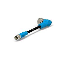 AMP Connectors - TE Connectivity T4052118004-005 ເສັ້ນສາຍອ່ານສະເຫຼີມ / ເສັ້ນສາຍອັກຕູເວີ M8-4MS-5.0 M12-4FR-PVC
