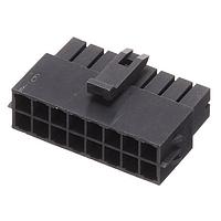 Molex 206461-1600 ຮູງຮັບ Receptacle Micro-Fit Plus Rcpt Hsg 2X8