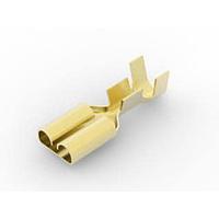 AMP Connectors - TE Connectivity 42238-1 ຂໍ້ຕໍ່ FF 250 REC 18-14AWG BR PRE CRIMPD