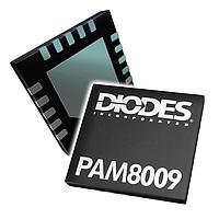 Diodes Incorporated PAM8009KGR ເຄື່ອງເພີ່ມສຽງ Audio Amplifiers 2.8W Class-D Audio Amp Class AB DRV