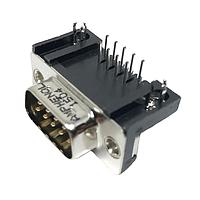 Amphenol Commercial Products L717SDE09P1ACH ປລັກ D SUB R/A