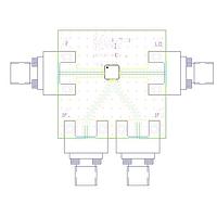 Qorvo CMD252C4-EVB ເຄື່ອງມືພັດທະນາ RF 4 - 8 GHz IRM Mixer