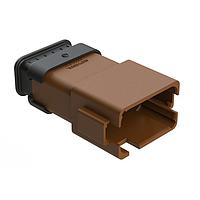 Amphenol SINE Systems AT04-12PD-SRBR ຕົວເຊື່ອມ 12 ຂາຍອດຮັບ. ຕຳແໜ່ງກະແຈ D ມີການປ້ອງກັນການດຶງ