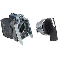 SCHNEIDER XB4BJ53 ສະຫນອງຄວບຄຸມ SELECTOR SWITCH 600VAC 1.2A XB4