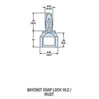 Heyco 10604F ຕິດຕົວຢືດ HRLSP-07 V-0 ທຳມະຊາດ