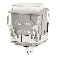 NKK Switches LB03GW01-01-JB ຕົວຊີ້ວັດຕົວຢູ່ບົດ Panel - ໄຟເຫຼືອນ Neon ແລະ Incandescent ຮູບສະແກນ RECT ສີເທົາ ຕົວເລືອກໄຟ Neon ຝາແຈ້ງແຈ້ງ/ຂາວ