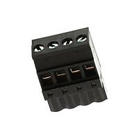 Molex 39533-2004 ປລັກ 5.08MM EURO PLUG VERT RWE BLK 4CKT