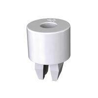 Essentra Components 60SGN01140 ກຣອມເມດ ນັດ Grommet Nut, .310x.310 ຮູ, .031-.160 Panel Thk