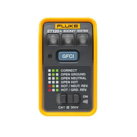 FLUKE ST120+ GFCI Socket Tester ກັບ Beeper