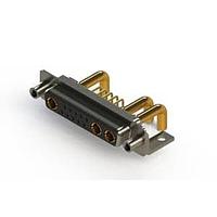 EDAC 630-13W3250-4N6 ຕູ້ຕິດຕໍ່ D-Sub ປະສົມມຸມຂວາ ຕູ້ຕິດຕໍ່ພະລັງງານ Combo D-Sub