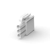 AMP Connectors - TE Connectivity 770847-1 ກອງປະກອບປລັກ 03P MINI UMNL PLUG HSG