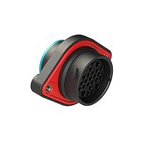 Amphenol SINE Systems AHDP02-24-27SR-SRA ປະຕູຮັບ 27 ຕຳແໜ່ງ, ປິດກົດຂະໜາດ 24