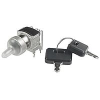 NKK Switches SK24DG30 ສະຫນັບສະຫນູນ Keylock ON-ON-ON 3 POSITION ກະລຸນາຖອກກະທົບ RA PC