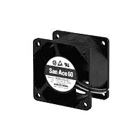 Sanyo Denki 9G0624H1021 ພັງລົມ Axial Axial, 60x60x38mm, 24VDC, 54.4CFM, 13.68W, 0.57A, 54dBA, Ribless, Sensorless