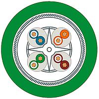 SIEMENS 6XV18782C ສາຍສະບັບ IE FC TP TRAILING CABLE GP 4X2. CAT6A