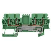 Weidmuller 1775620000 ບລັອກຂໍ້ຕໍ່ Feed Through Terminal Block ZPE 1.5/4AN