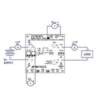 Analog Devices DC1516A-B ບົດທົດສອບຕົວຄວບຄຸມແຮງໂຕລະສັບ - ຕົວຄວບຄຸມສະຫຼຸບ LTC3833EFE VIN = 4.5V to