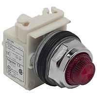 SCHNEIDER 9001KP5R31 ໄຟສະແດງ Pilot Light PILOTLIGHT 480VAC 30MM TYPE K