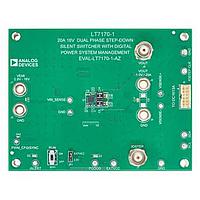 Analog Devices EVAL-LT7170-1-AZ ຕົວຄວບຄຸມແຮງດັບໄຟຟ້າ - ຕົວຄວບຄຸມສະໄວ LT7170-1 Demo 20A 16V Dual-Ph ມີ PMBus