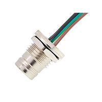 Molex 1204063001 ເສັ້ນສາຍເຊນເຊີ / ເສັ້ນສາຍເຄື່ອງຂັບ RECP 4P FM(ST) ໄປຫາ Leads D-Coded BK Panel MT M16 0.3M