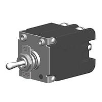 Carling Technologies MS2-B-34-615-2-1CB-A-0NC ອຸປະກອນປ້ອງກັນເພີ່ມເຕີມ 2-ໂພນ, ປິດຢູ່ໃນກະບອດ, ຕັດກົດກົງກະແຈ 15 ແອມ, ນຸ່ມສະແກຣວ 8-32 ມີຂໍ້ຕໍ່ຕູ້ຍົກຂື້ນ, ຮັບຮອງ UL 1077