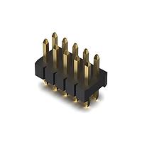 GCT (Global Connector Technology) BD030-10-A-A-0350-0300-L-G Headers 10w, 1.27mm Pitch Pin Hdr, DIL, TH, Vert , GF, Box