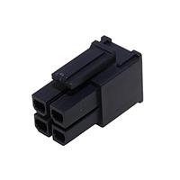 Molex 170001-0104 ຮູງຮັບ Receptacle Mega-Fit Recept Hsg 4 ckt Glow-Wire