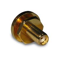 Amphenol RF 132170-11 ຕົວແປ RF - ໃນຊຸດ AdaptSMAJackSMAJack Bulkhead, 50 Ohms