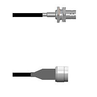 Amphenol Custom Cable Q-0402I0003024i ສາຍສັ້ນ RF BNC-SJB/N-SP G174 24I