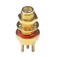 Wurth Elektronik 63012052121509 ຕົວເຊື່ອມ WR-RPSMA PCB THT JK ST IP67 12.4mm R MT