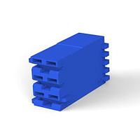 AMP Connectors - TE Connectivity 521205-9 ຮາກຮອງ Receptacle RAST 5 HSG,3P