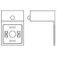 Molex 1210010198 ອຸປະກອນເສີມ DIN SUPPRESSOR ADAPTOR 18MM