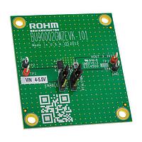 ROHM Semiconductor BU90002GWZ-E2-EVK-101 ບົດທົດສອບຕົວຄວບຄຸມແຮງດັນສະຫວ່າງ - ຕົວຄວບຄຸມສະຫວ່າງປ່ຽນແປງສໍາລັບ BU90002GWZ ແມ່ນຕົວຄວບຄຸມລົດລົງທີ່ສາມາດສົ່ງອອກ 3.3V,1A ຈາກແຫຼ່ງພະລັງງານ 4.0V ຫາ 5.5V.