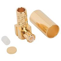 Amphenol RF 252123 ຕົວເຊື່ອມ MCX R/A C/P 223 142 DB ທາງທອງ